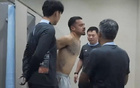 李可扭腰傷勢堅持半場，梅州賽前帶傷上陣。
