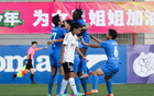 王霜進球助攻，五日雙勝！武漢女足奪冠熱門。
