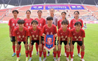 廣東U18女足晉級八強，十五運會晉級賽勝出。