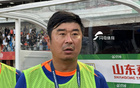 中乙聯賽泰山B隊VS杭州隊，韓鵬主帥指揮。