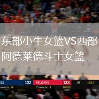 東部小牛女籃VS西部阿德萊德斗士女籃