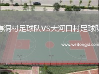 壽洞村足球隊(duì)VS大河口村足球隊(duì)